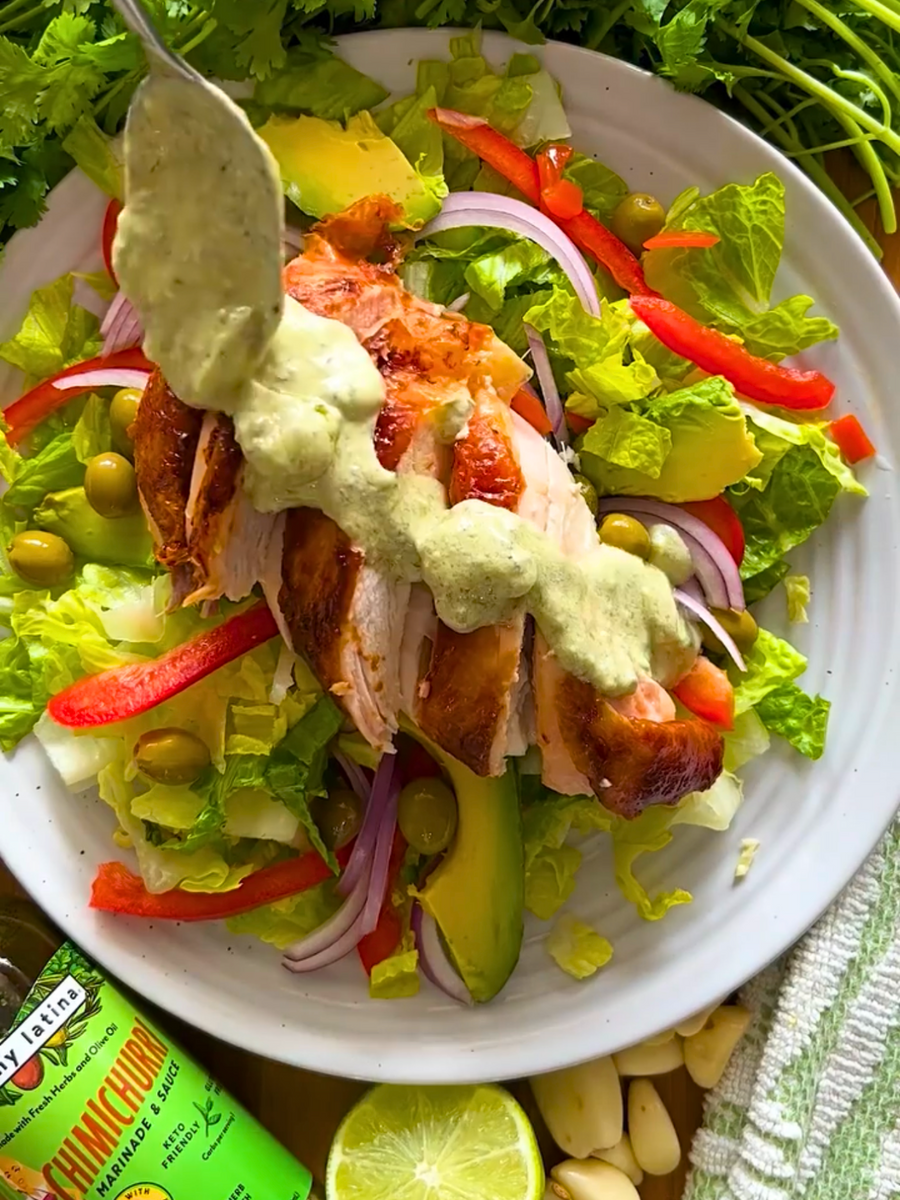 Skinny Latina Chimichurri Avocado Dressing
    
    
    
      &ndash; Ana Quincoces - Skinny Latina